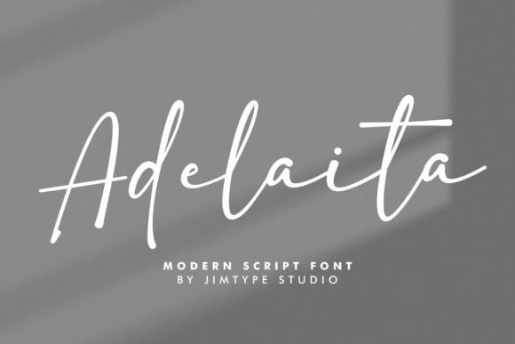 Adelaita Typeface for Elegant Web Design