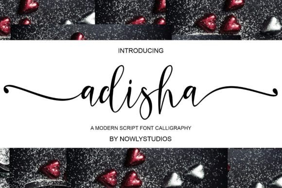 Adisha Font: Elevating Small Business Branding