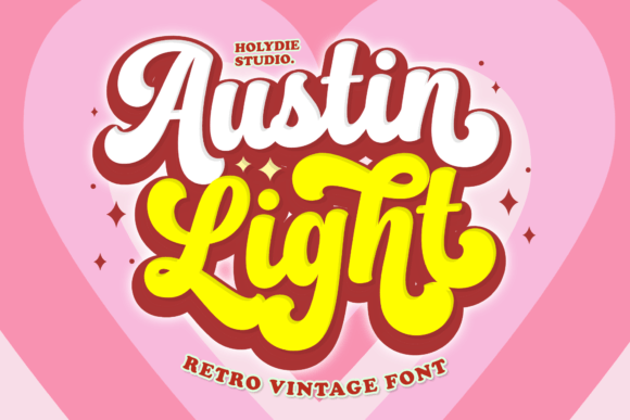 Austin Light: Elevate Your Brand with Retro Script