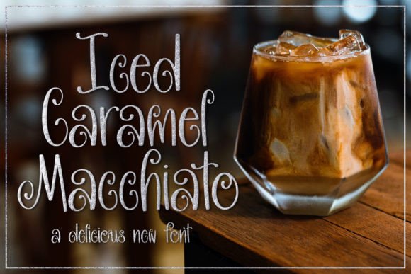 Boost Campaigns with Iced Caramel Macchiato Typeface
