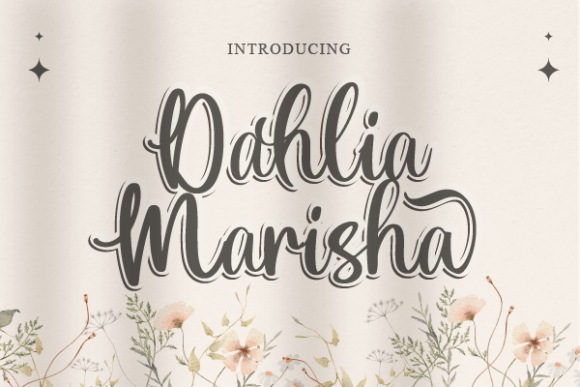 Dahlia Marisha Script Font Review