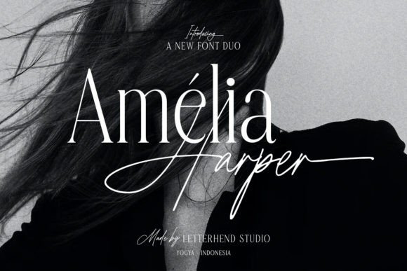 Elevate Campaigns with Amelia Harper Font Duo