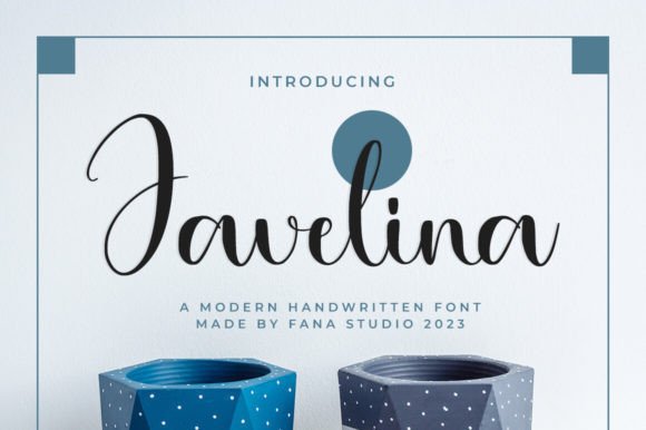 Javelina Font for Handmade Branding
