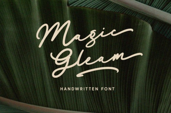 Magic Gleam Font for Modern Web Design