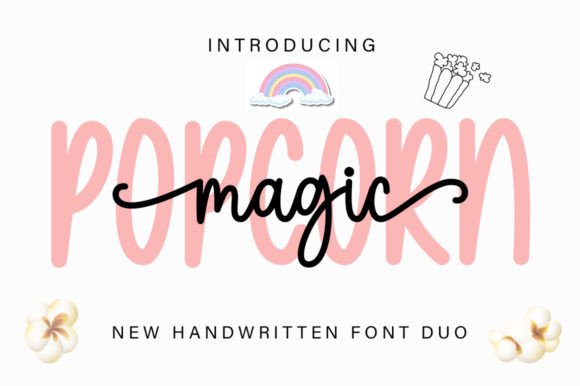 Magic Popcorn Font Review for Brand Designers