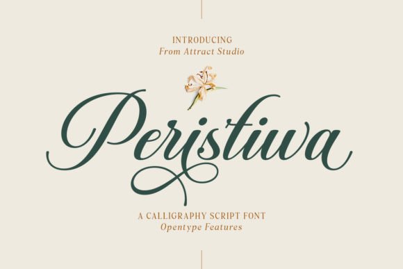 Peristiwa: The Vintage Script Font for Small Business Branding