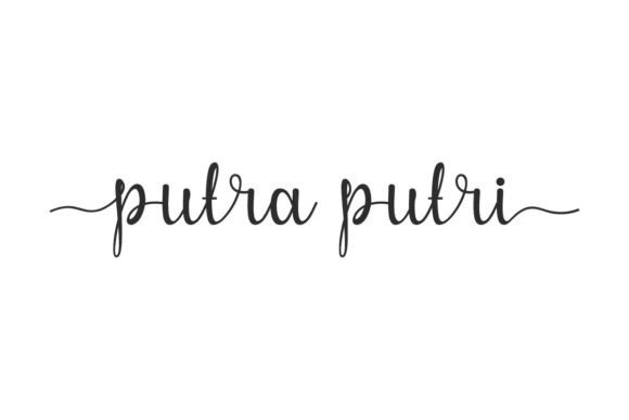 Putra Putri Font for Professional Branding