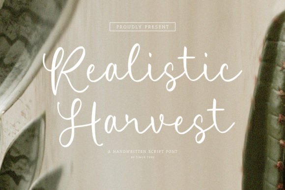 Realistic Harvest Typeface Review for Elegant Branding