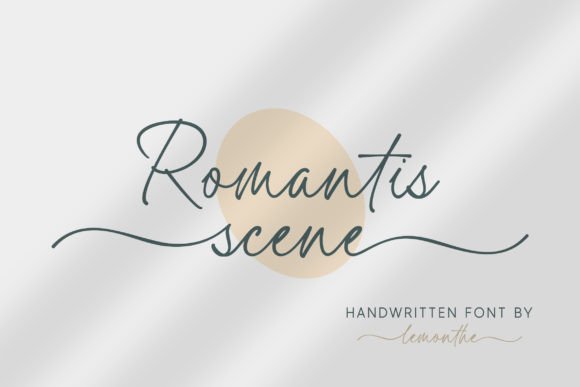 Romantis Scene Font for Elegant Branding