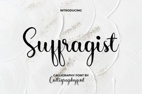 Suffragist Font: Elegant Script for Brand Logos