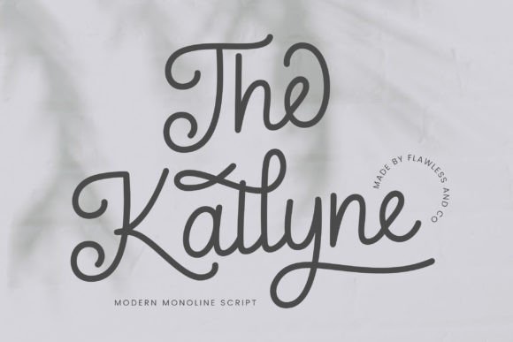 The Kallyne: A Modern Script Font for Clear Campaigns