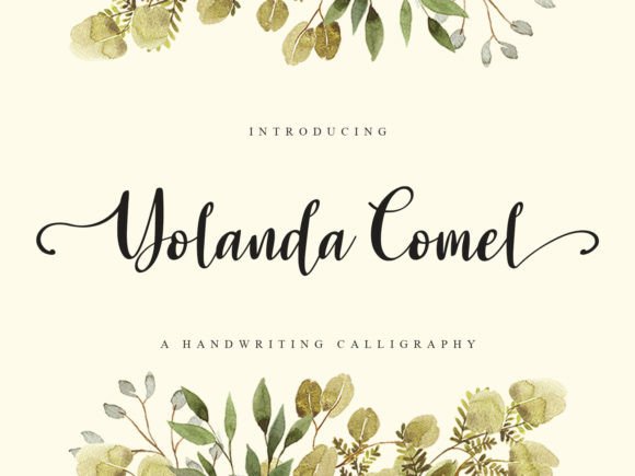 Yolanda Comel: The Script Font That Elevates Branding